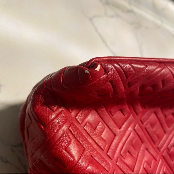 Tommy Hilfiger Handbag Purse Red Monogram Women’s - Picture 9 of 10